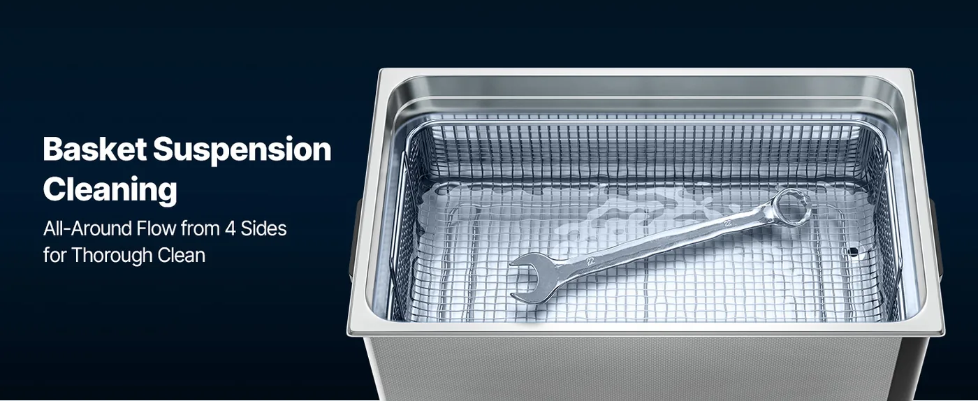 VEVOR 30L Ultrasonic Cleaner 30 L Basket Cleaning