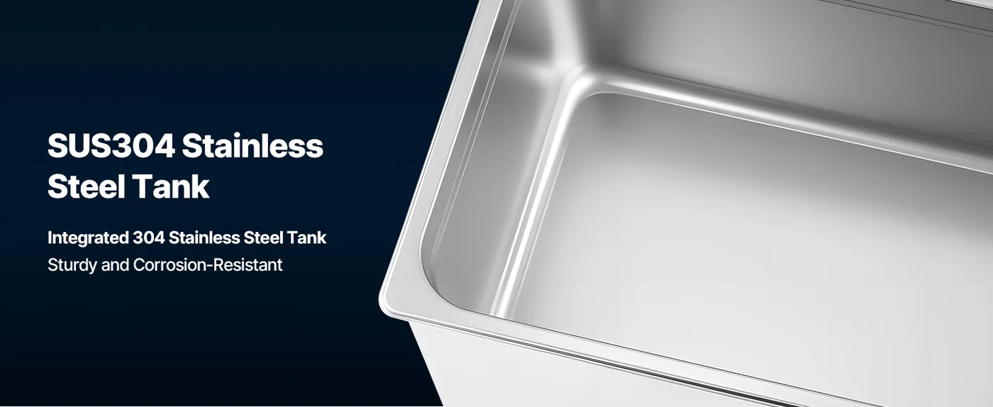 VEVOR 30L Ultrasonic Cleaner 30 L Premium Materials