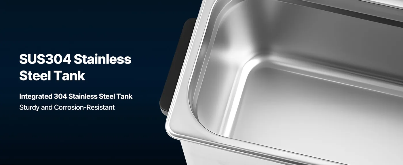 VEVOR 6L Ultrasonic Cleaner 6 L Premium Materials