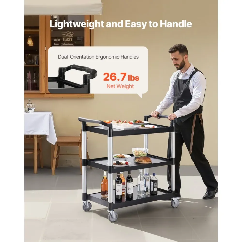 VEVOR Utility Cart 3 Layers Large Size product image 5