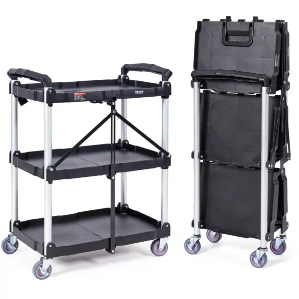 VEVOR Foldable Utility Service Cart Two-way product image 1