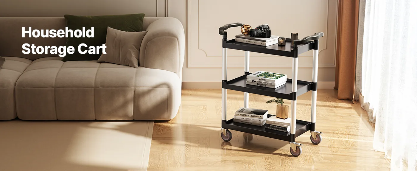 VEVOR Utility Cart 3 Layers Medium Home