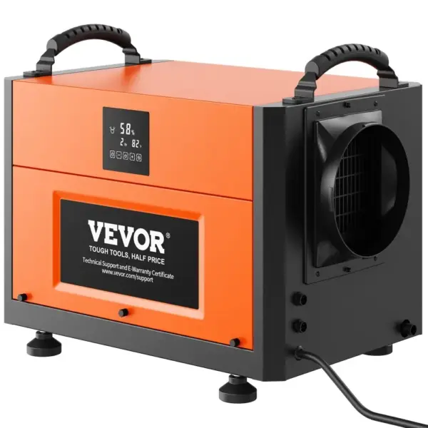 VEVOR 190 Pints Commercial Dehumidifier with Drain Hose for product image 1