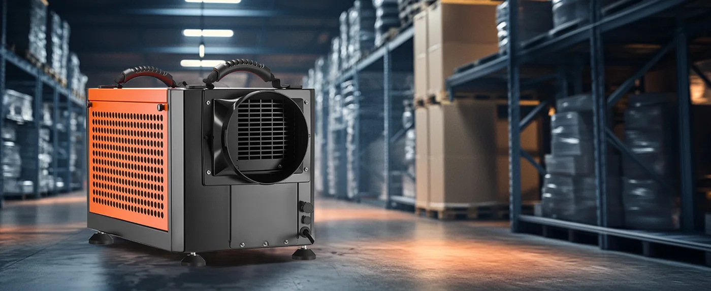 VEVOR 70 Pints Commercial Dehumidifier with Drain Hose 70Pin feature 2