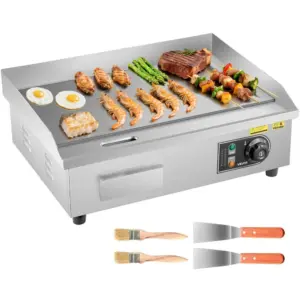VEVOR commercial electric griddle front view