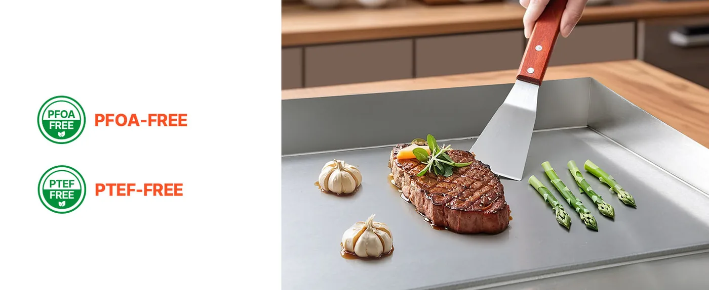 VEVOR Electric Griddle 1750W Commercial Stainless Large Cooking Surface