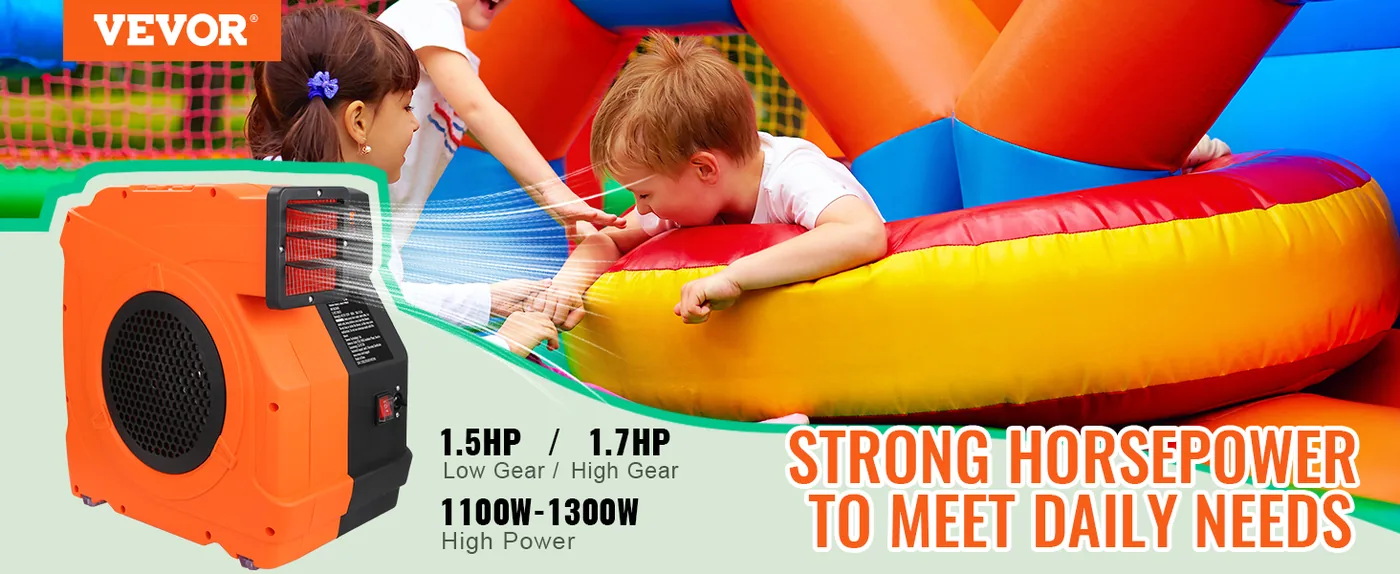 VEVOR Inflatable Blower 1100W overview