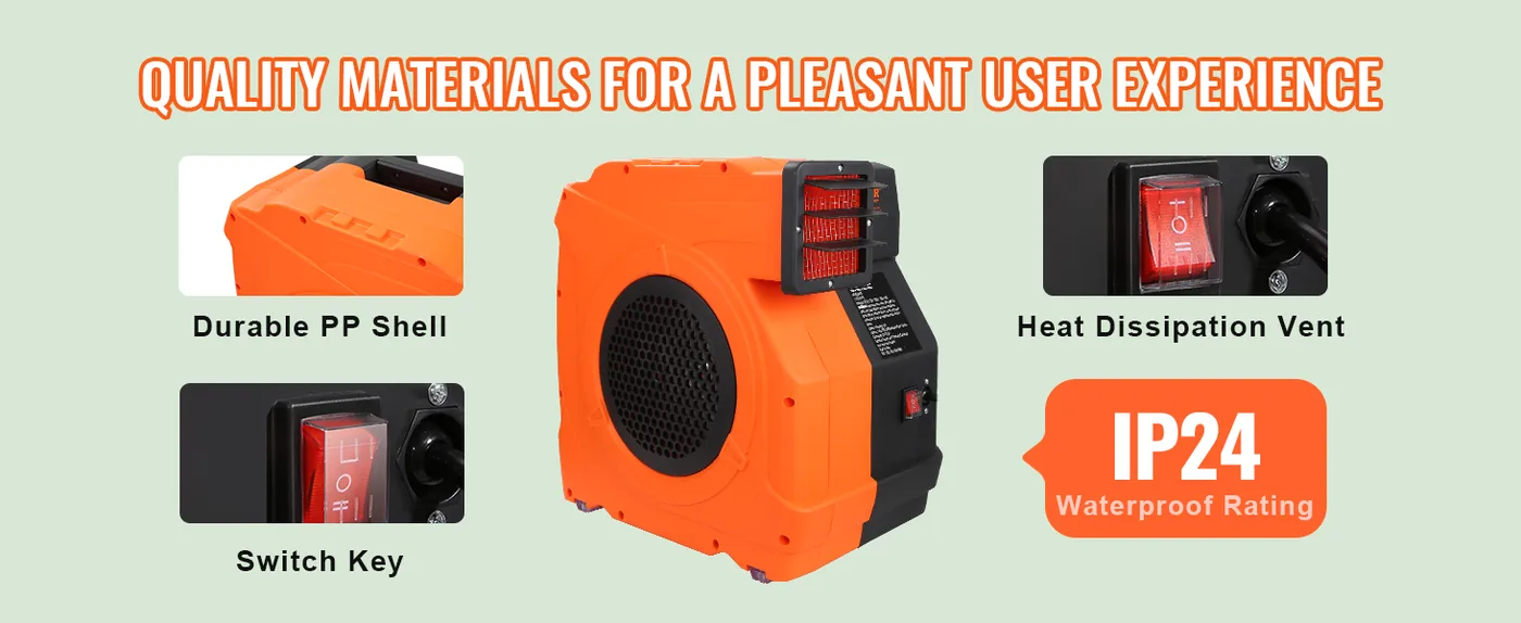 VEVOR Inflatable Blower 1100W feature 1