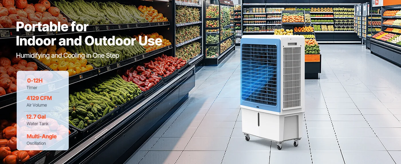 VEVOR Evaporative Air Cooler 48 L overview