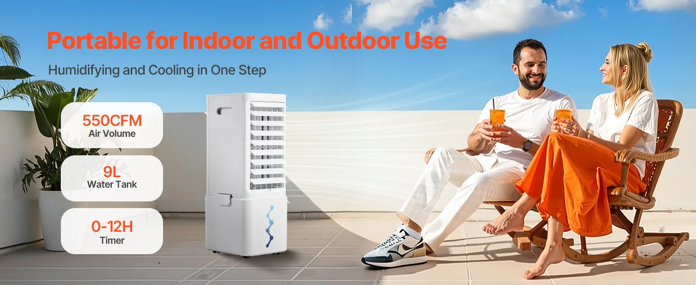VEVOR Evaporative Air Cooler 26 L overview