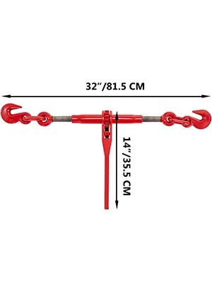 VEVOR 9215LBS 3/8" &ndash; 1/2" Ratchet Binders 9 3/8-1/2 inch feature 8