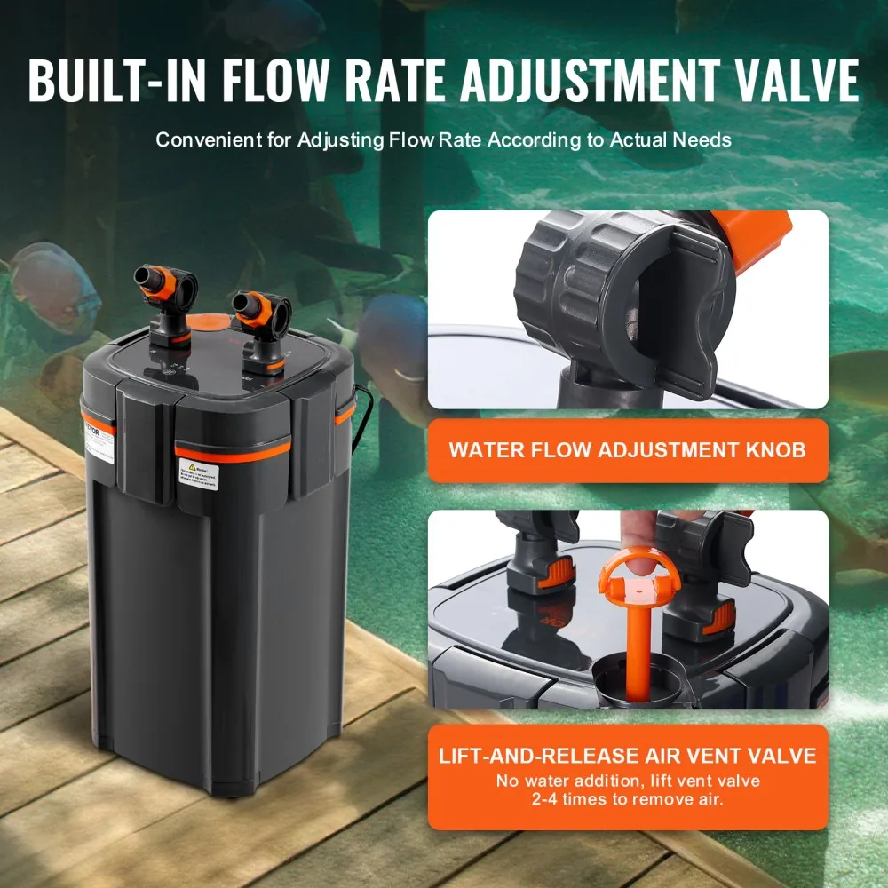 VEVOR Aquarium Filter 660GPH 2600L/h product image 4