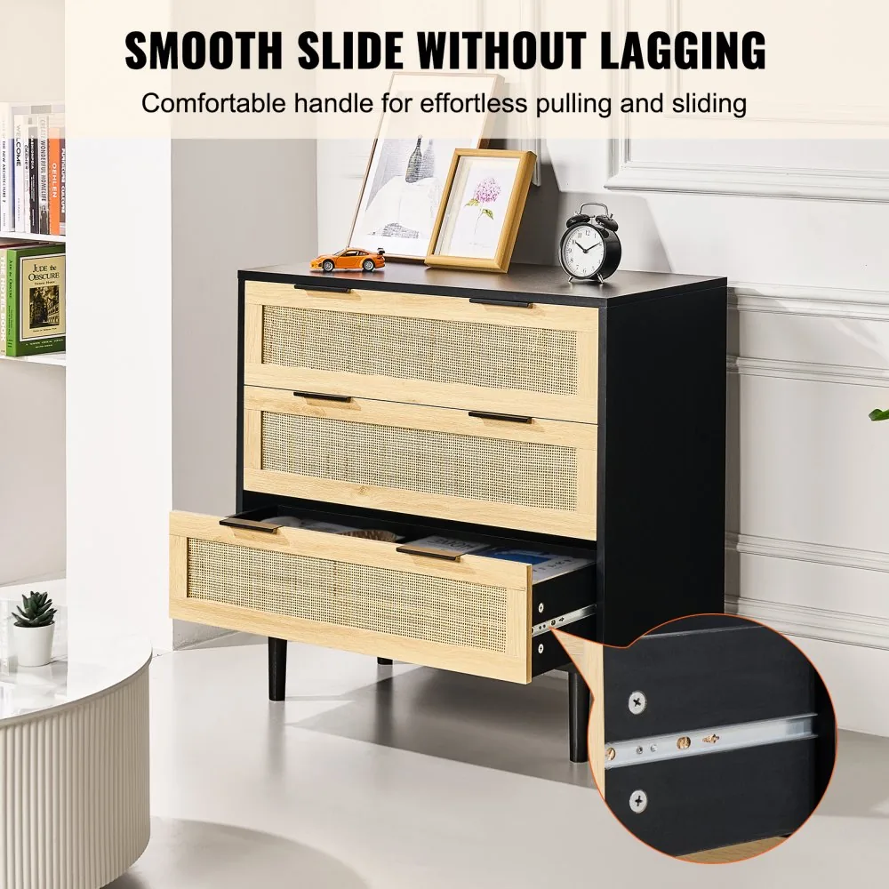 VEVOR rattan dresser dimensions