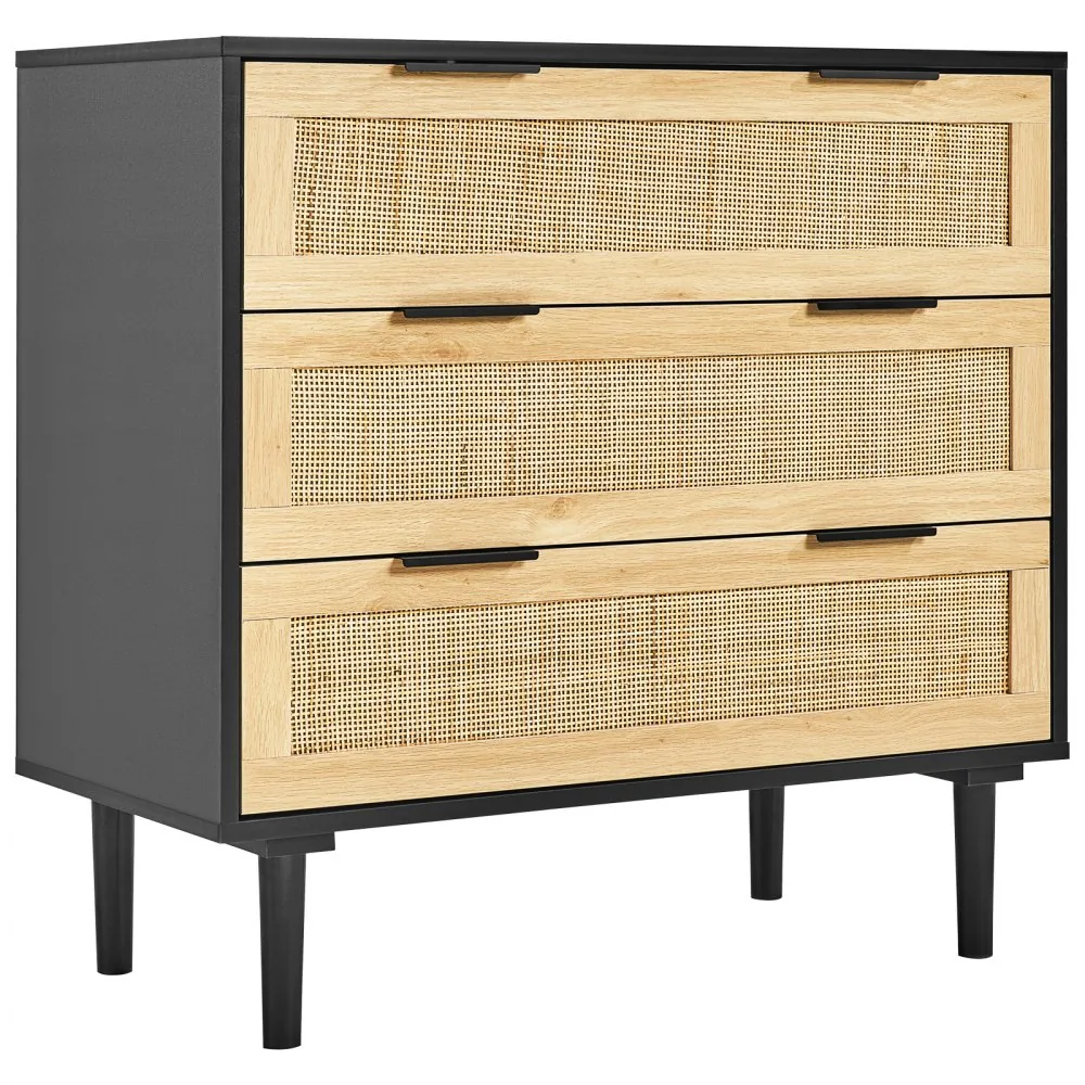 VEVOR rattan dresser living room storage