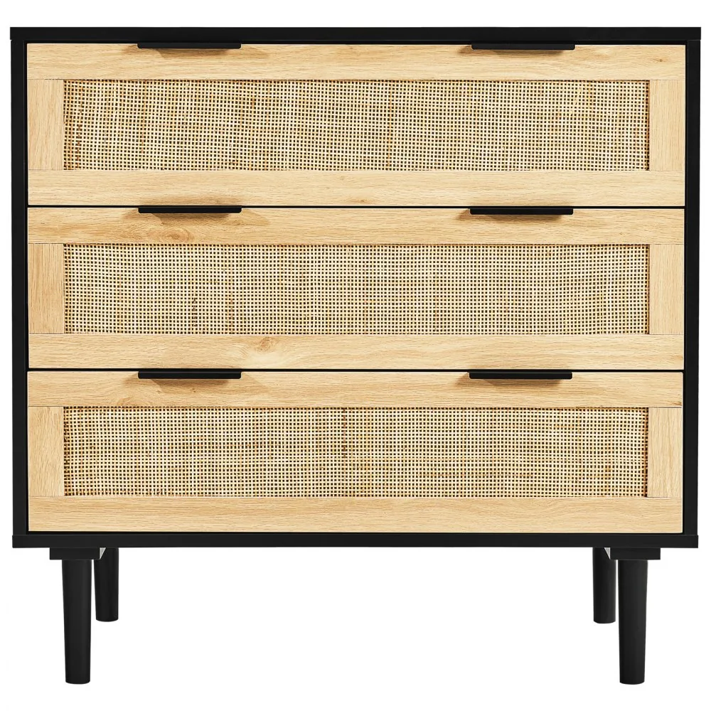 VEVOR rattan dresser hallway chest