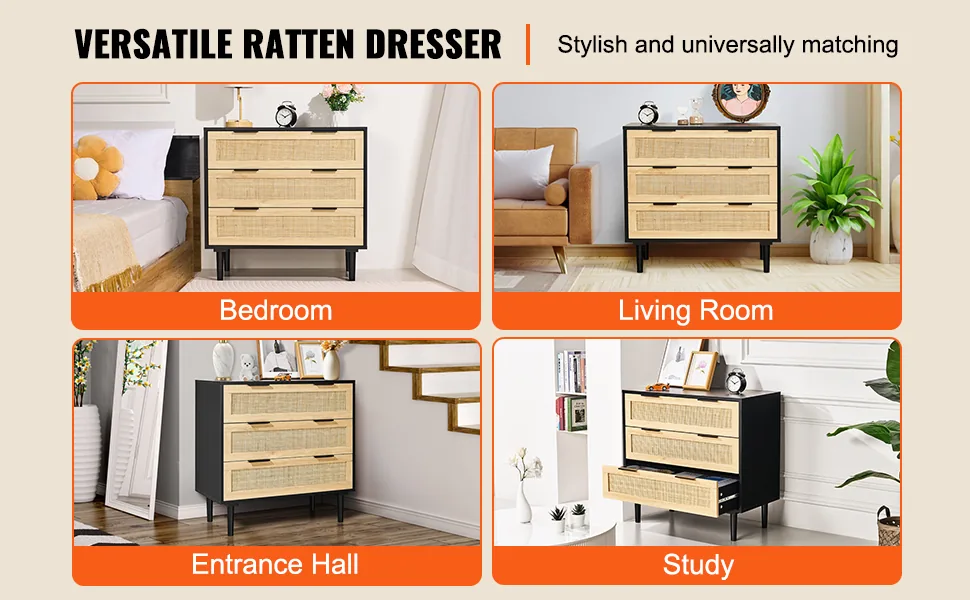 VEVOR rattan dresser anti tip stability device