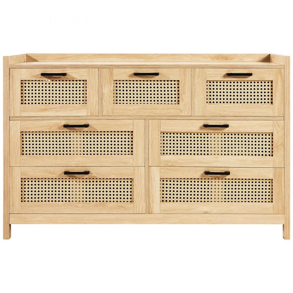 VEVOR rattan dresser hallway chest