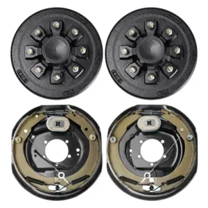 VEVOR Trailer Hub Drum Kits 8 on 6.5" B.C. with 12" x 2" Ele product image 1