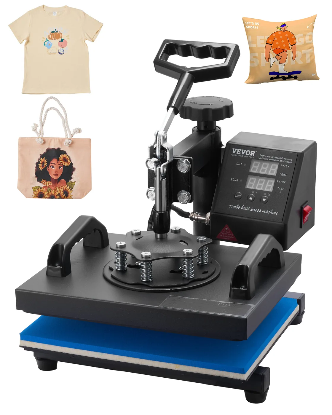 VEVOR Heat Press feature 1