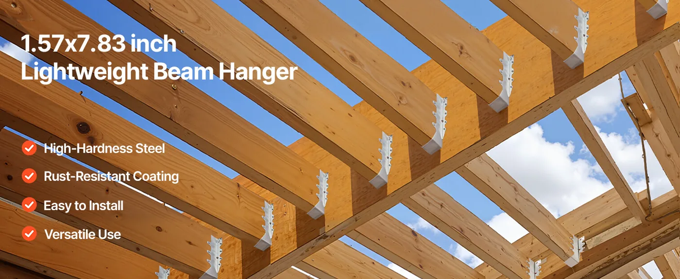 VEVOR 50 Pcs Joist Hanger 50 pcs/2*10 inch overview