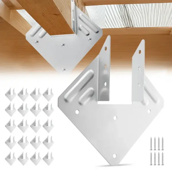 VEVOR Hurricane Ties for Rafter 25 pcs/5.12*5.31 inch product image 1
