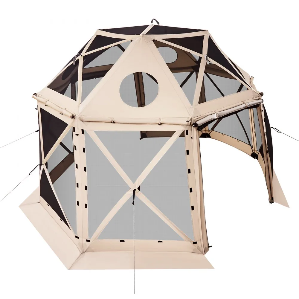 VEVOR gazebo canopy shelter for family picnic