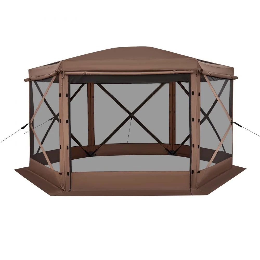 VEVOR gazebo canopy shelter for family picnic