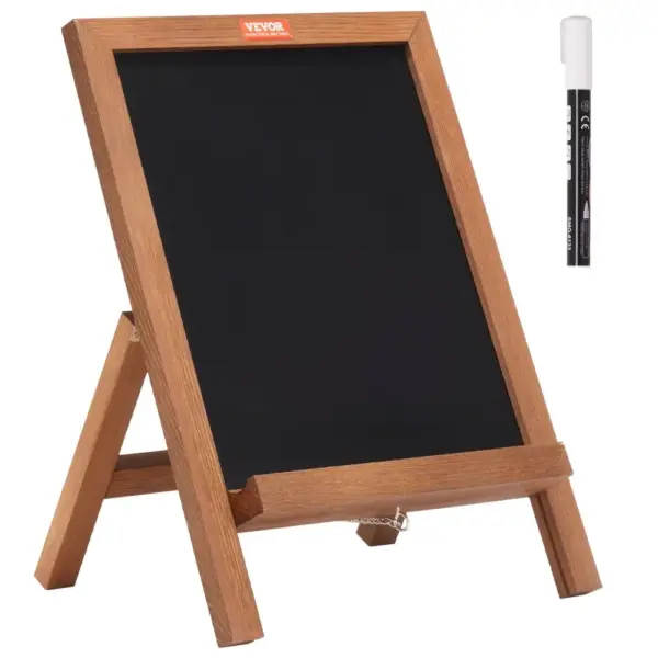 VEVOR 10 x 14 tabletop chalkboard sign front view