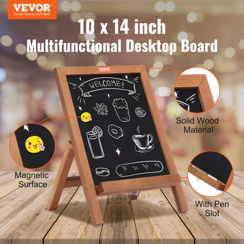 VEVOR rustic chalkboard sign on kitchen counter