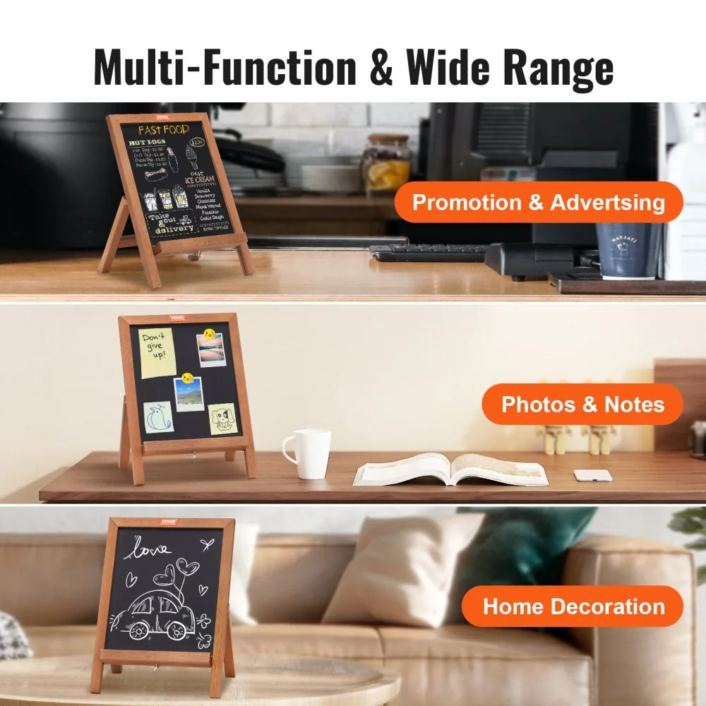 VEVOR 10 x 14 chalkboard dimensions