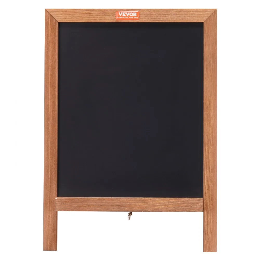 VEVOR cafe menu chalkboard rustic brown