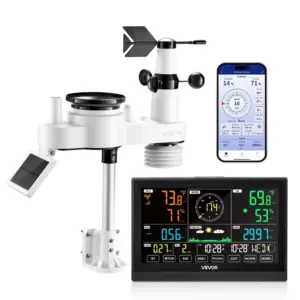 VEVOR 7-in-1 Wi-Fi Weather Station with APP 7-in-1 Sensor product image 1