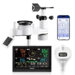VEVOR 7-in-1 Wi-Fi Weather Station with APP 8-in-1 Sensor product image 1