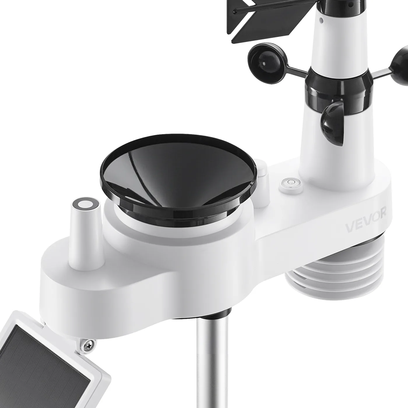 VEVOR 7-in-1 Wi-Fi Weather Station with APP 8-in-1 Sensor IPX6 Outdoor Sensor