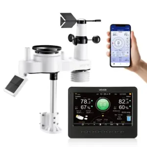 VEVOR 7-in-1 Wi-Fi Weather Station 7-in-1 Sensor WiFi（APP） product image 1