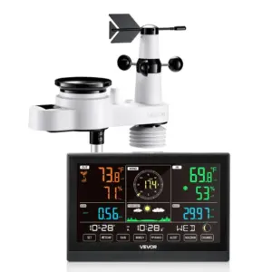 VEVOR 5-in-1 Wireless Weather Station 5-in-1 Sensor 7.5" VA product image 1