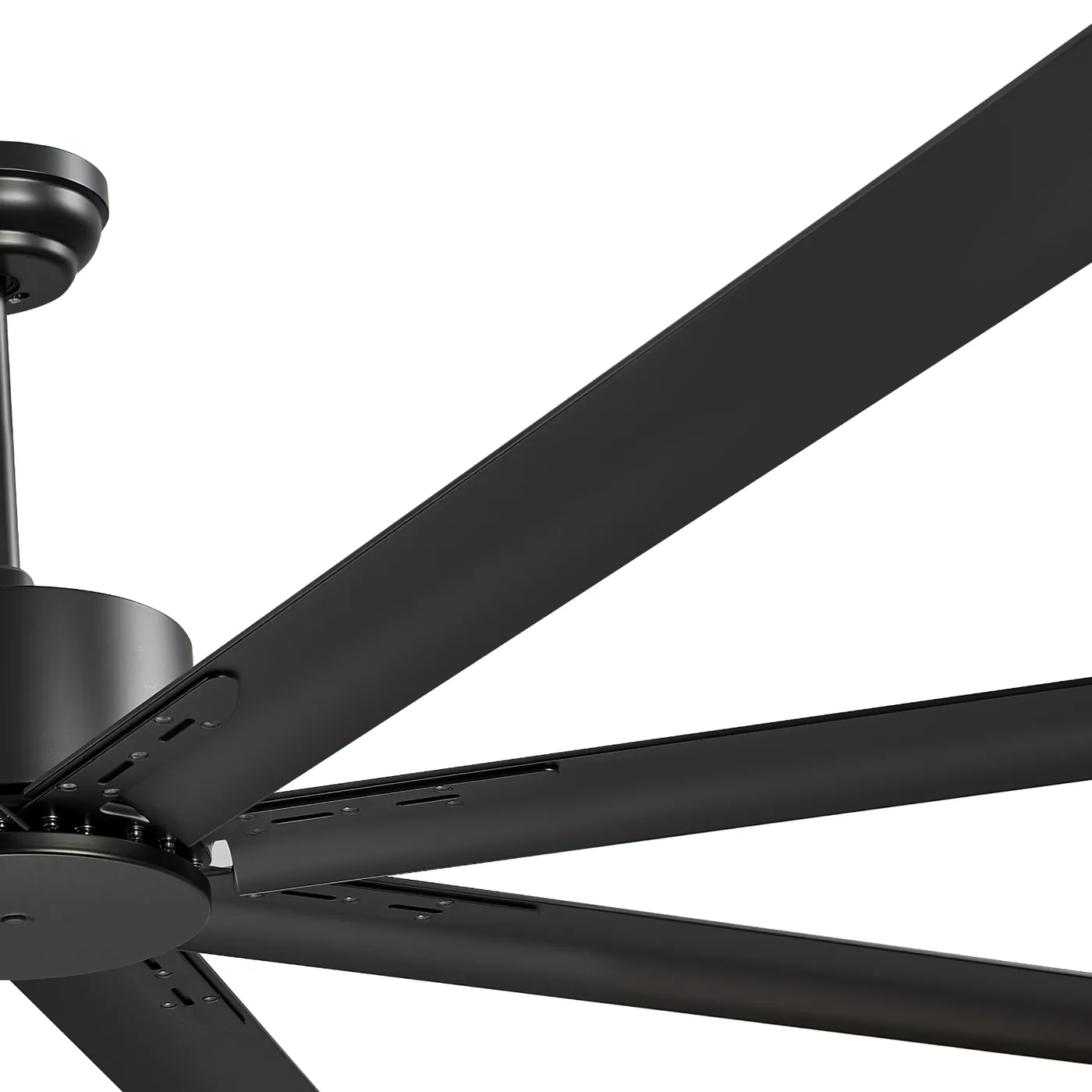 VEVOR 84 In Ceiling Fan without Light 84 inch 8 Aluminum Bla Match Various Home Decor Styles