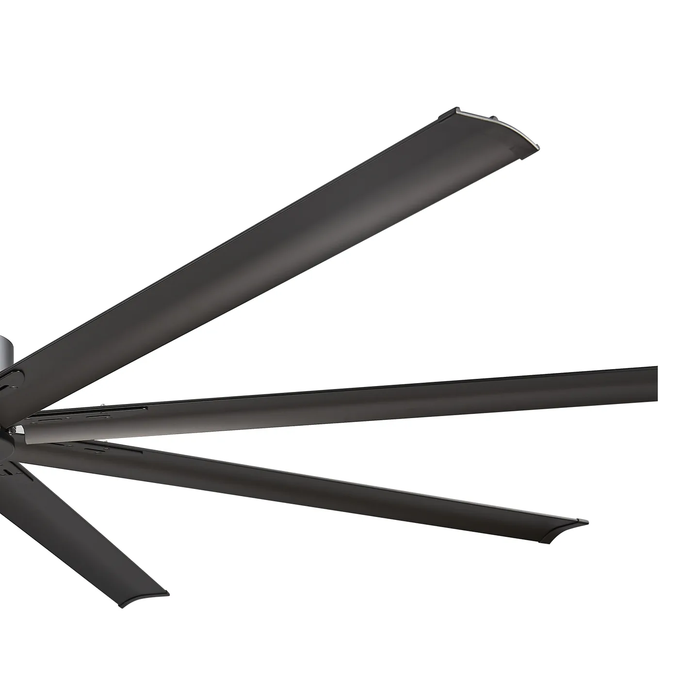 VEVOR 96 In Ceiling Fan without Light 96 inch 8 Aluminum Bla Match Various Home Decor Styles