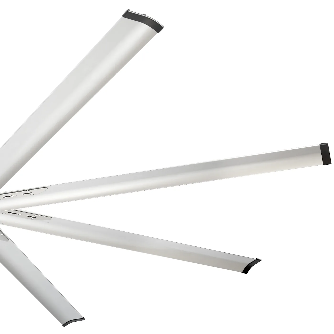 VEVOR 96 In Ceiling Fan without Light 96 inch 8 Aluminum Bla Match Various Home Decor Styles