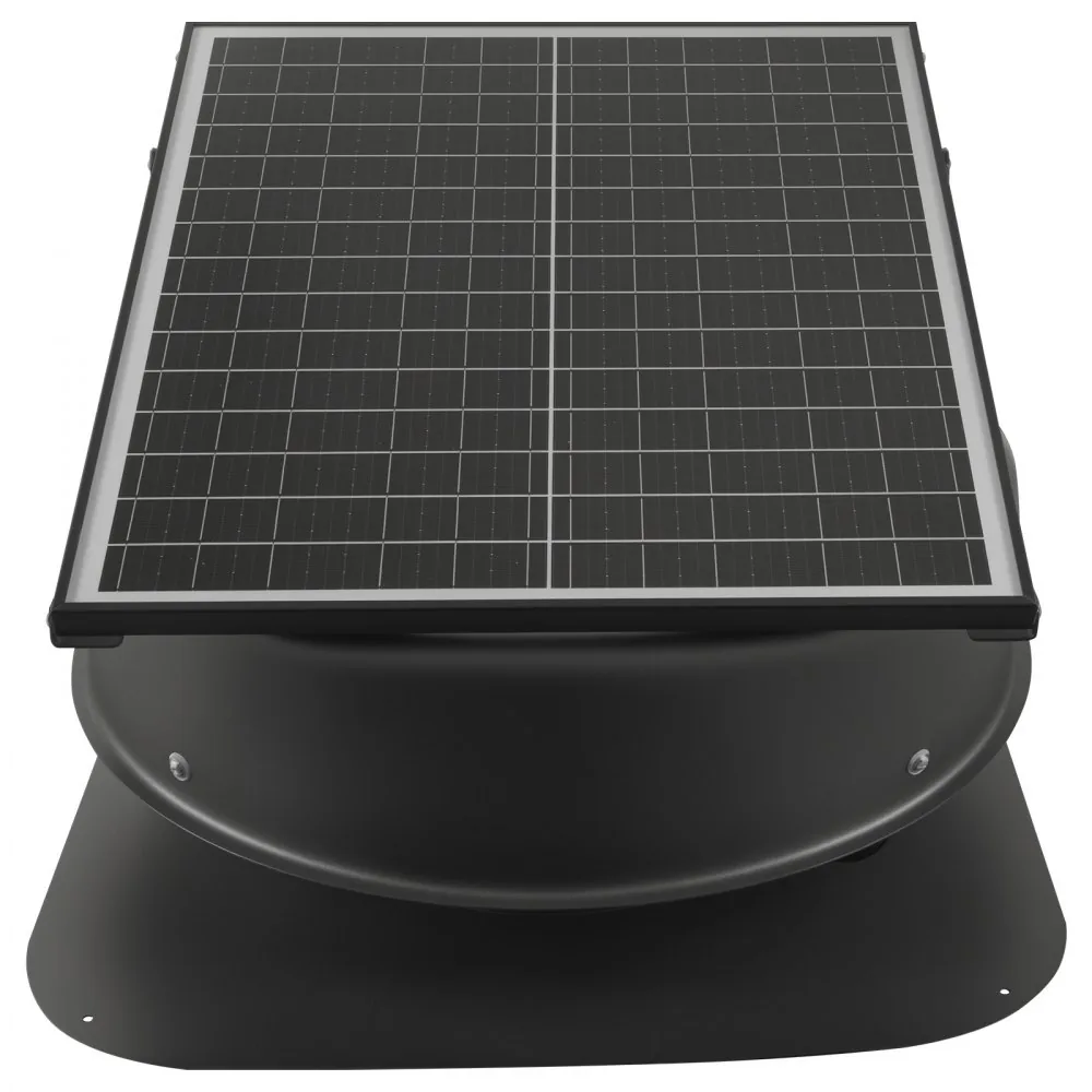 VEVOR solar vent fan smart thermostat control