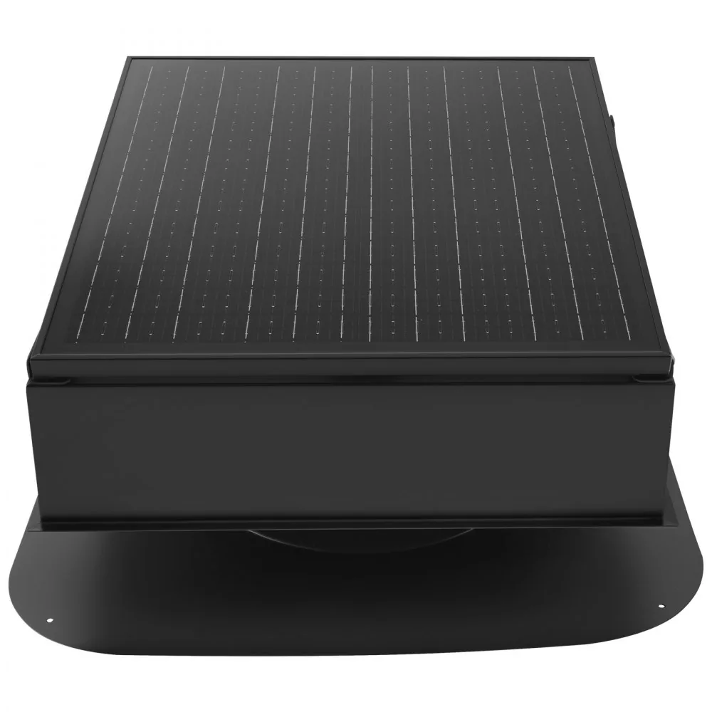 VEVOR 35W Solar Attic Fan 2400 CFM Auto Temperature performance detail