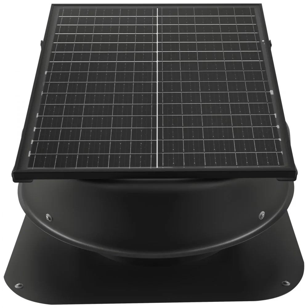 VEVOR 50W Solar Attic Fan 3000 CFM with Remote Control performance detail