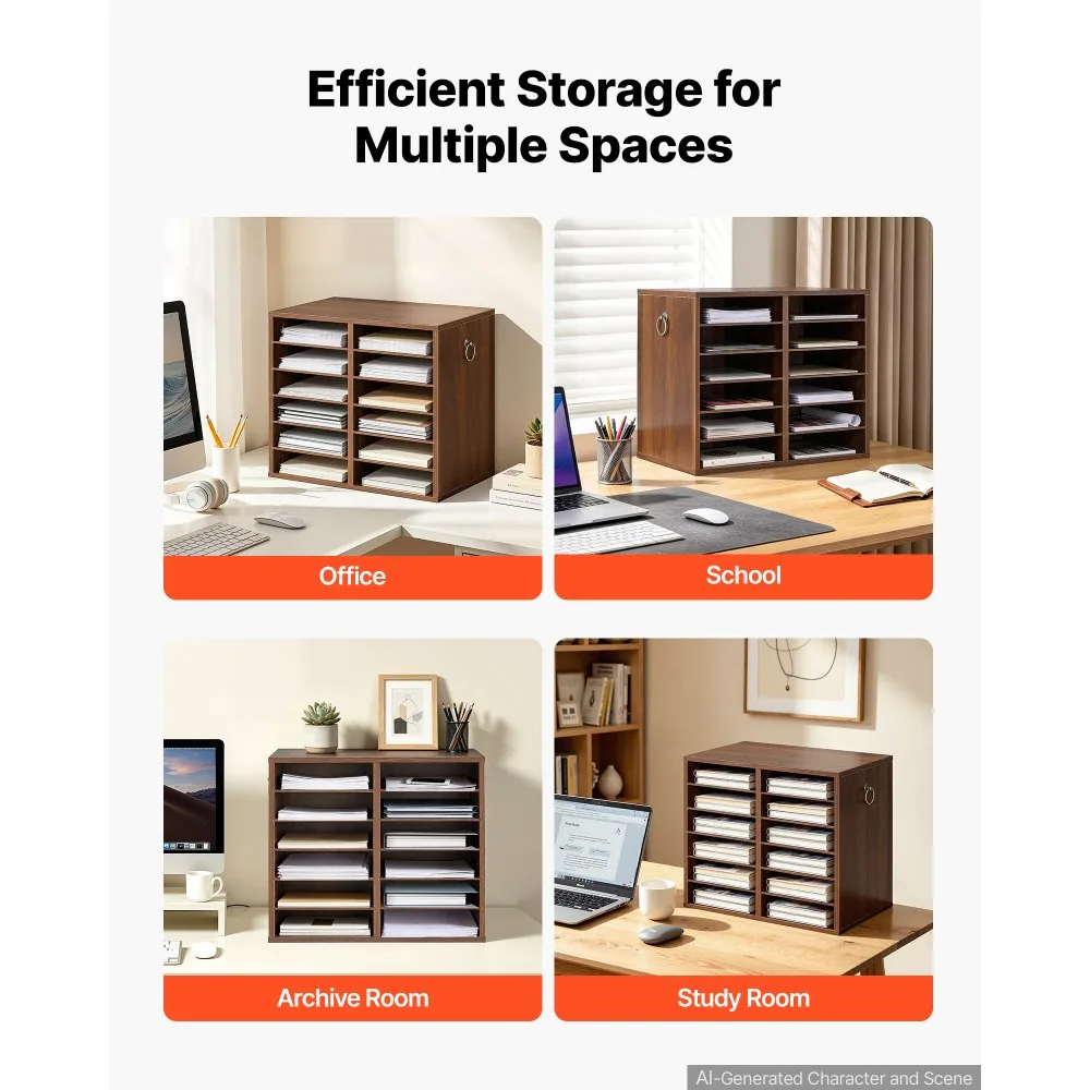 VEVOR office mailboxes separated by category