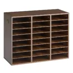 VEVOR wood literature organizer front view