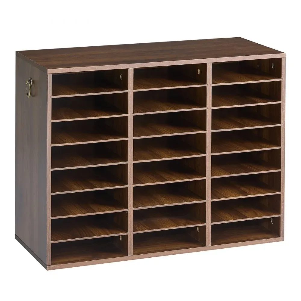 VEVOR wood literature organizer front view