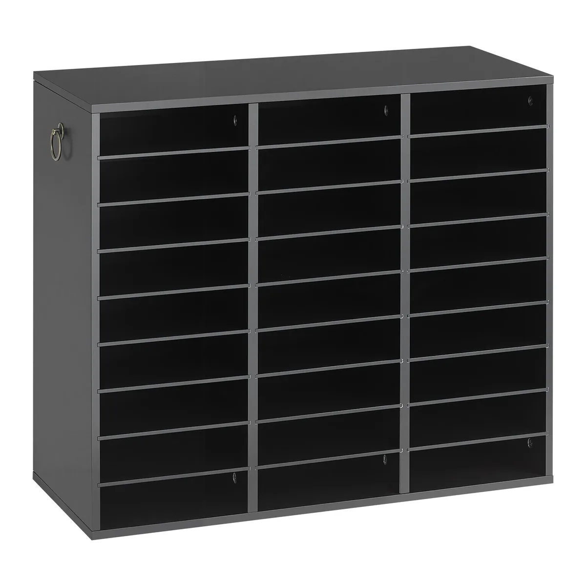 VEVOR 27 slot literature sorter compartment close-up black