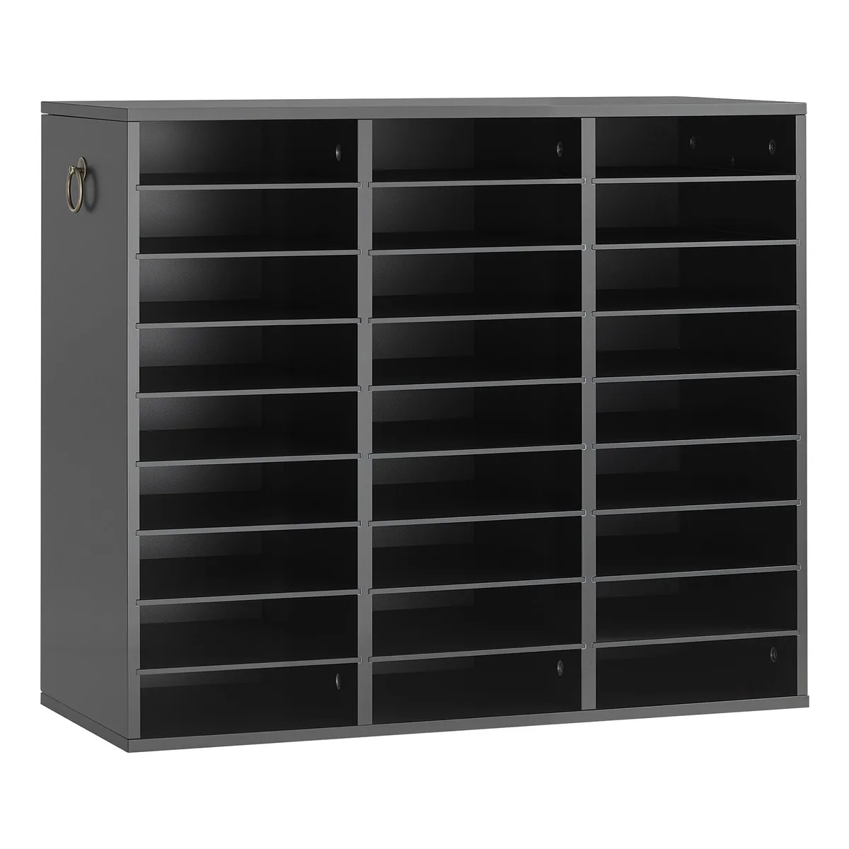 VEVOR 27 compartment wood organizer features overview black