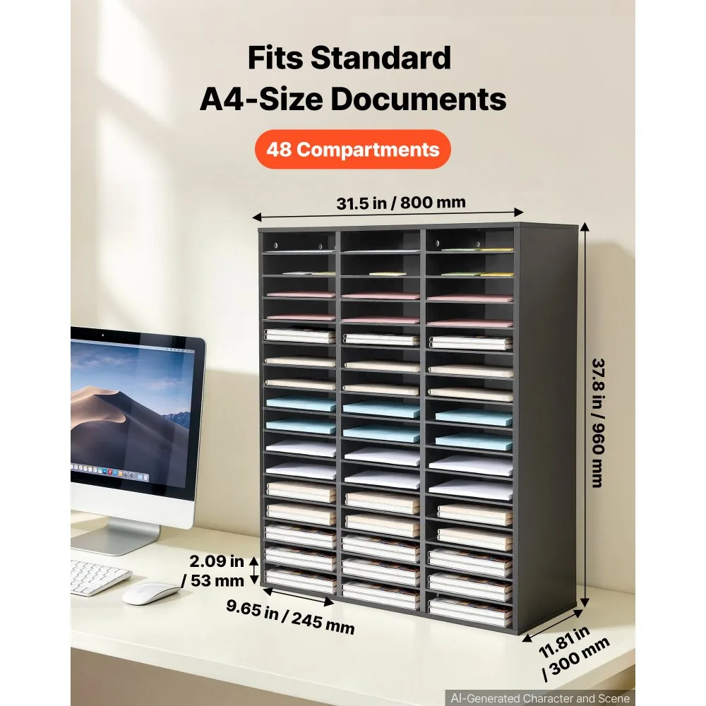 VEVOR literature organizer in office sorting papers