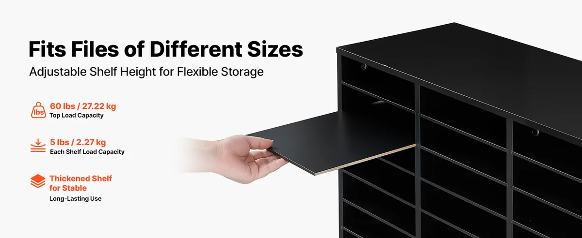 VEVOR organizer adjustable shelf