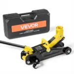 VEVOR 1.5 Ton Low Profile Floor Jack 5.1-12.2 in front view